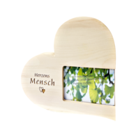 Herzensmomente im Zirbenherz "HERZEMSMENSCH"