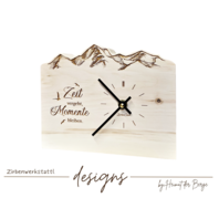 Tiroler Berguhr „ZirbenClock“ - ZEIT vergeht MOMENTE bleiben 2