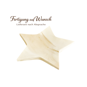 Tiroler Zirben "STERN"- Schale – Natur & Handwerk vereint