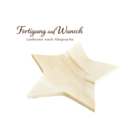 Tiroler Zirben "STERN"- Schale – Natur & Handwerk vereint
