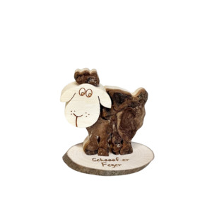 Ein tierisches Geschenk mit Spruchauswahl "SCHAF Frieda"