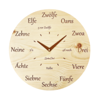 ZirbenClock - Einzigartig & Zeitlos "ZWÖLFE"